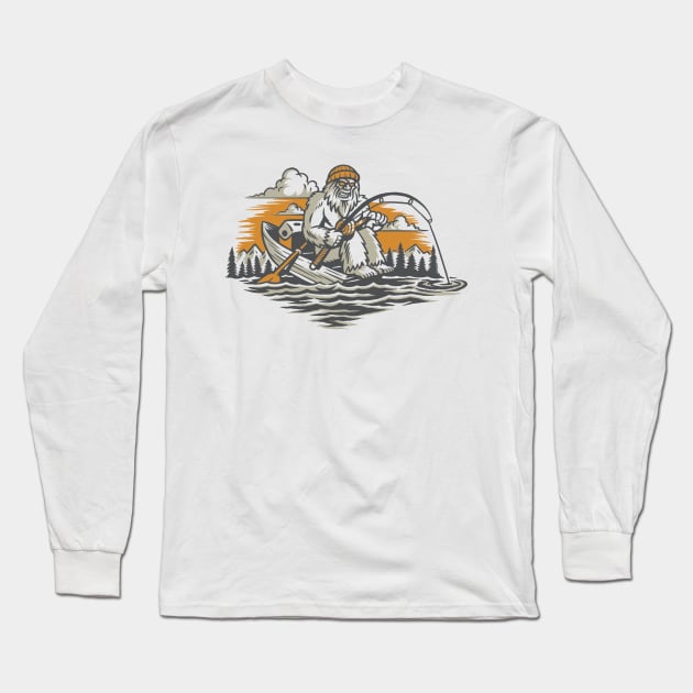 Adventure Bigfoot 5 Long Sleeve T-Shirt by adventurebigfoot